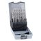 ALPEN Hss Cobalt Drill Bit Set 19 Piece 1.0-10.0mm X 0.5mm In Plastc Case